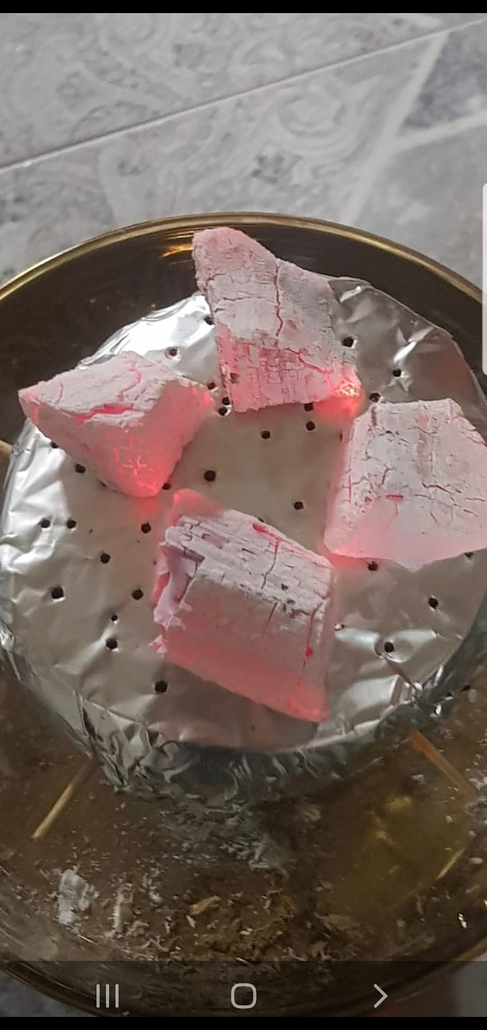 فحم شيشة كولومبي