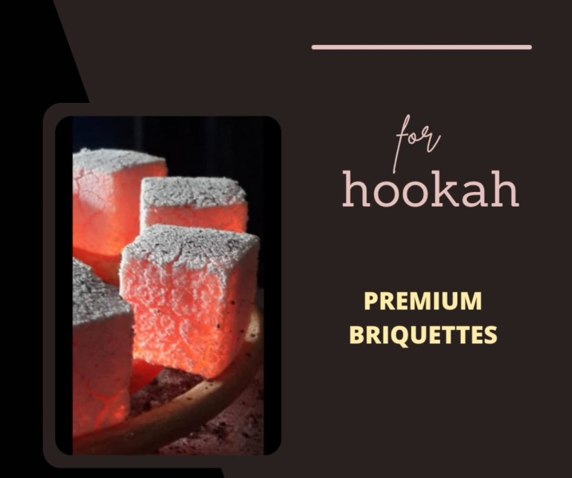 فحم مكعبات جوز هند